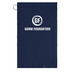 Guma Foundation Golf Towel, a Navy Golf Towel