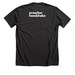Keep Preaching Weird, a Dark Grey Heather Premium Unisex Tee (back-view)