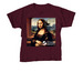 MHHS Mona Lisa Cat, a Maroon Youth Unisex Tee