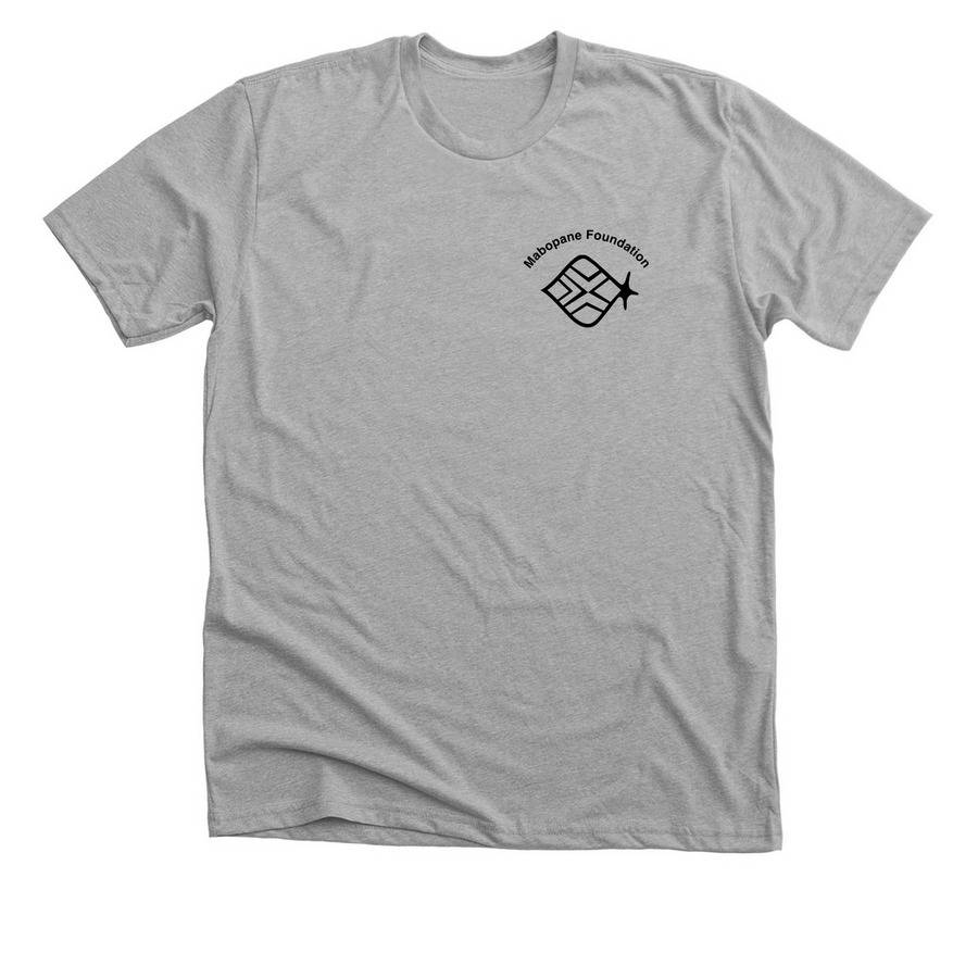Mabopane Foundation T-shirt Fundraiser, a Athletic Heather Premium Unisex Tee