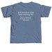 Literacy and Justice Dyslexia T-shirt, a Blue Jean Comfort Colors Unisex Tee (back-view)