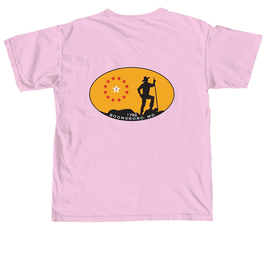 Boonsborough Museum of History Apparel&nbsp;, a Blossom Comfort Colors Unisex Tee (back-view)