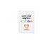 Love Your Neighbor Garden Flag, a White 12" x 18" Yard Flag