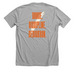 Catalyst 3D Tee, a Athletic Heather Premium Unisex Tee (back-view)