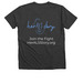 Am I Drunk?, a Dark Grey Heather Premium V-Neck Tee (back-view)