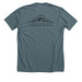 Guatemala Missions Team 2026, a Heather Slate Premium Unisex Tee (back-view)