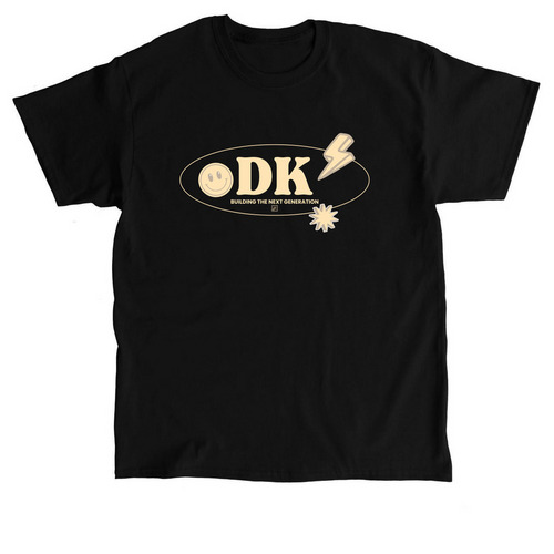 DK Simple Neutrals-tan!, a Black Classic Unisex Tee