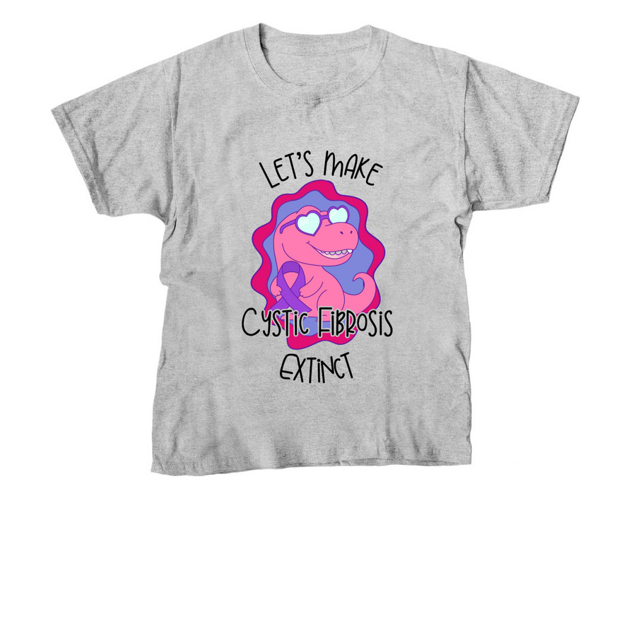 Cystic Fibrosis Awareness&nbsp;, a Sport Grey Youth Unisex Tee