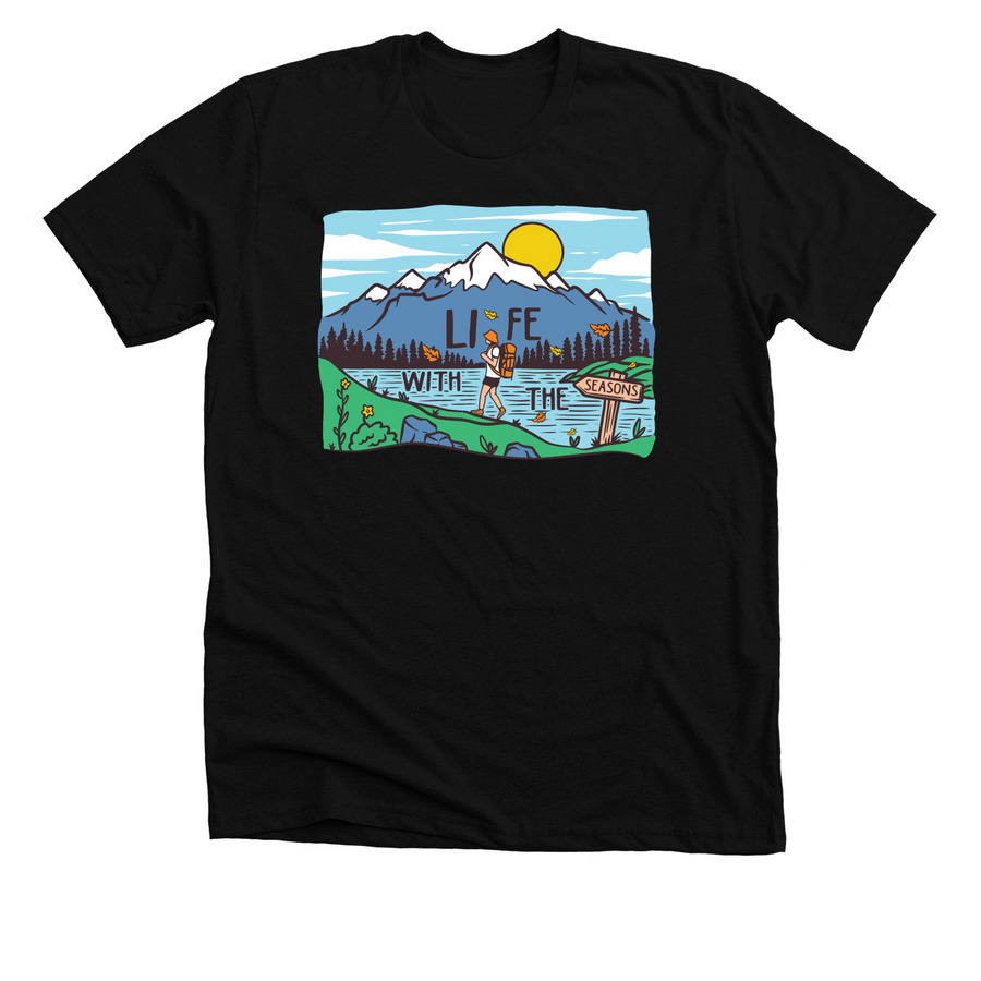 Keep Going 1st Edition., a Solid Black Blend Premium Unisex Tee