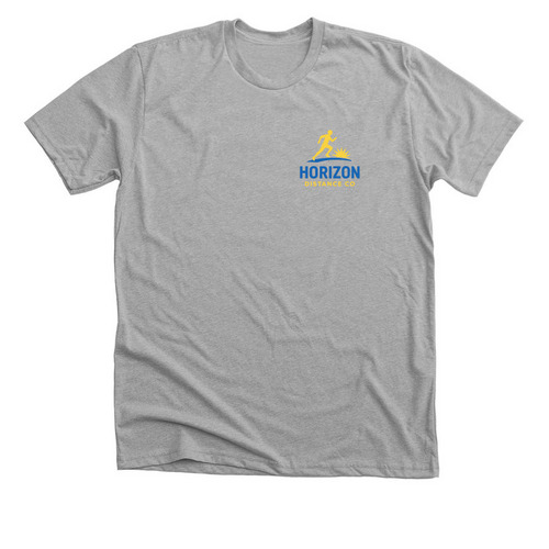 Horizon Distance Co. Merch, a Athletic Heather Premium Unisex Tee