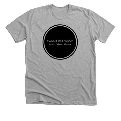 Poems in Speech, a Athletic Heather Premium Unisex Tee