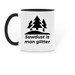 Davey?s mug, a Black Two-Tone Ceramic Mug (back-view)