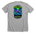 GODKILLERAWAre collection&nbsp;, a Athletic Heather Premium Unisex Tee (back-view)