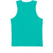 True to the Teal, a Teal Premium Cotton Tank (back-view)