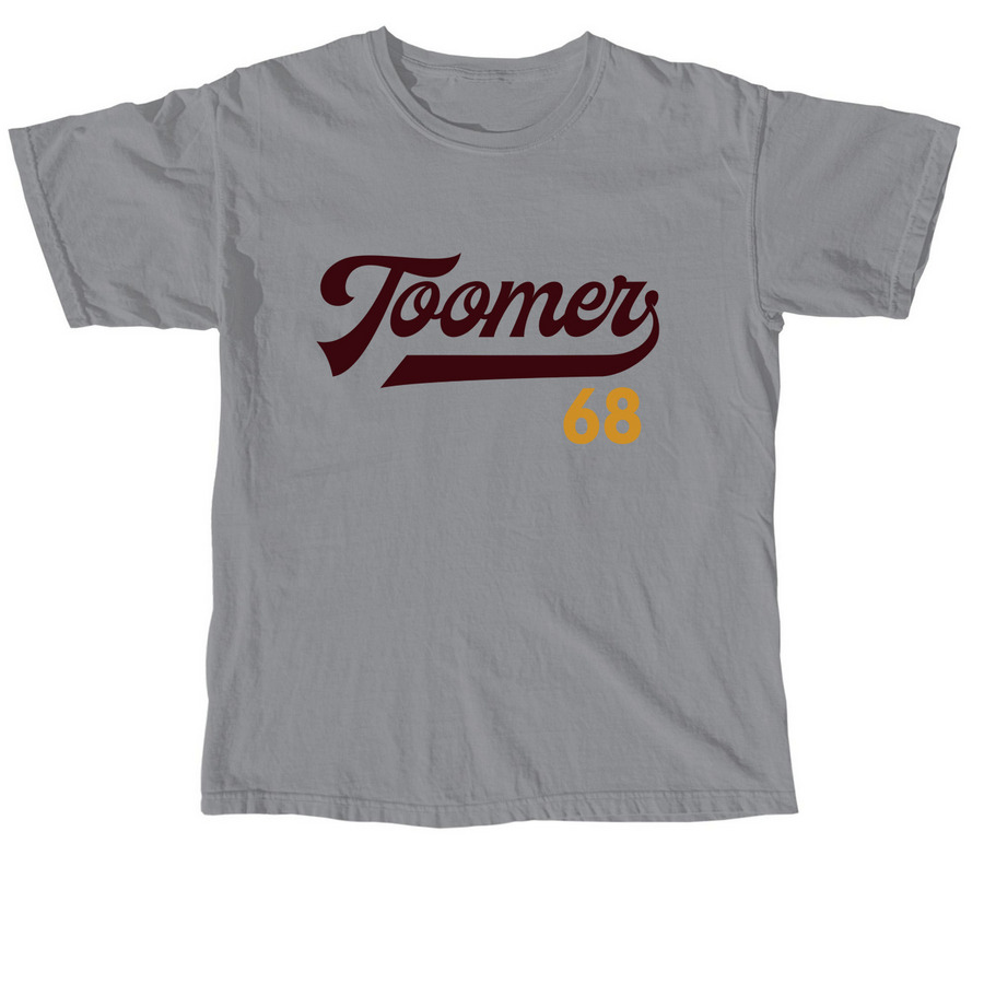 Toomer 68 Tees - light colors (youth & adult), a Granite Comfort Colors Unisex Tee