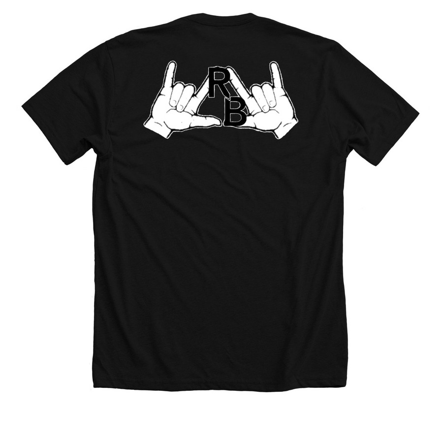Riley Bates "Best Wrestler Alive"&nbsp;, a Solid Black Blend Premium Unisex Tee (back-view)