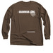 : GRAMMAR-LOVE., a Dark Chocolate Classic Long Sleeve Tee
