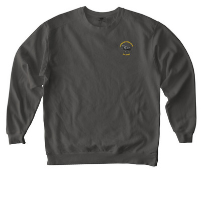 Colorado Barbell Club, a Pepper Comfort Colors Crewneck Sweatshirt
