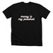 Messy Is My Polished 2.0, a Solid Black Blend Premium Unisex Tee