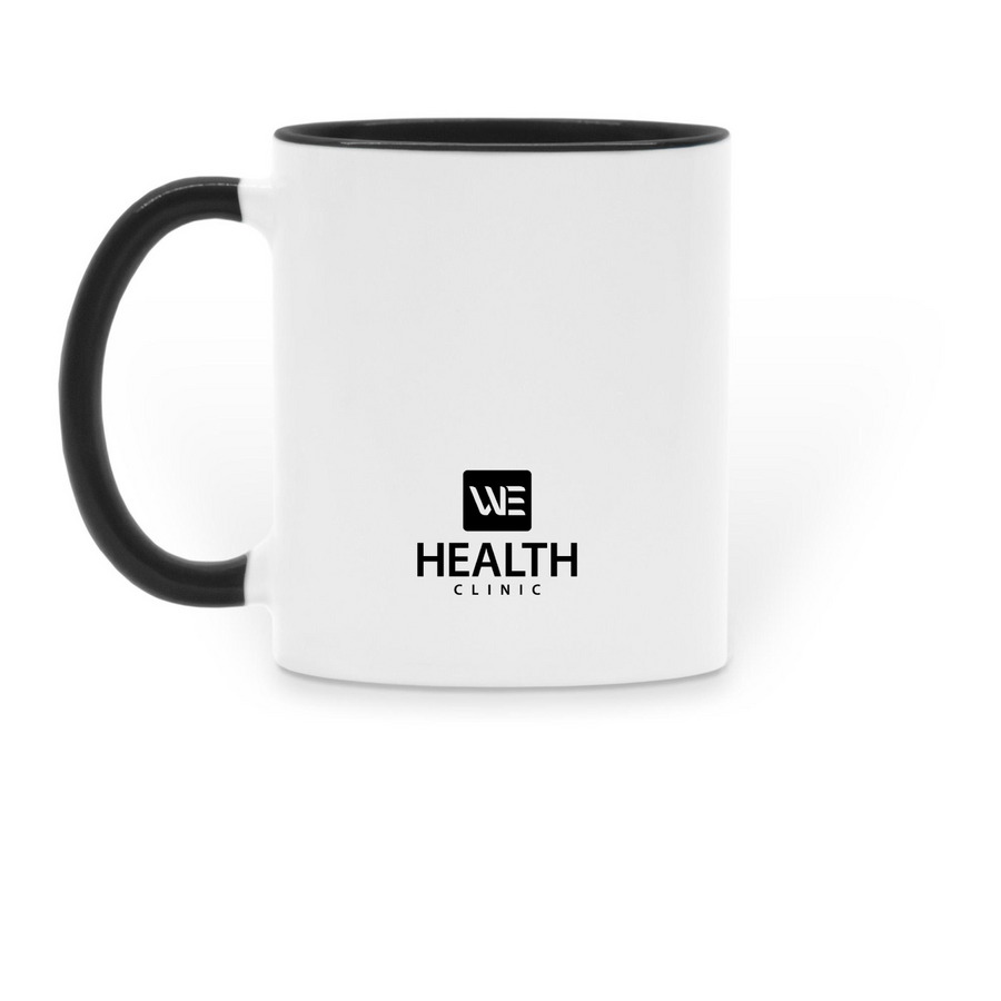 Abortion Destination Mug, a Black Two-Tone Ceramic Mug (back-view)