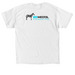 MED13L Classic, a White Classic Unisex Tee (back-view)