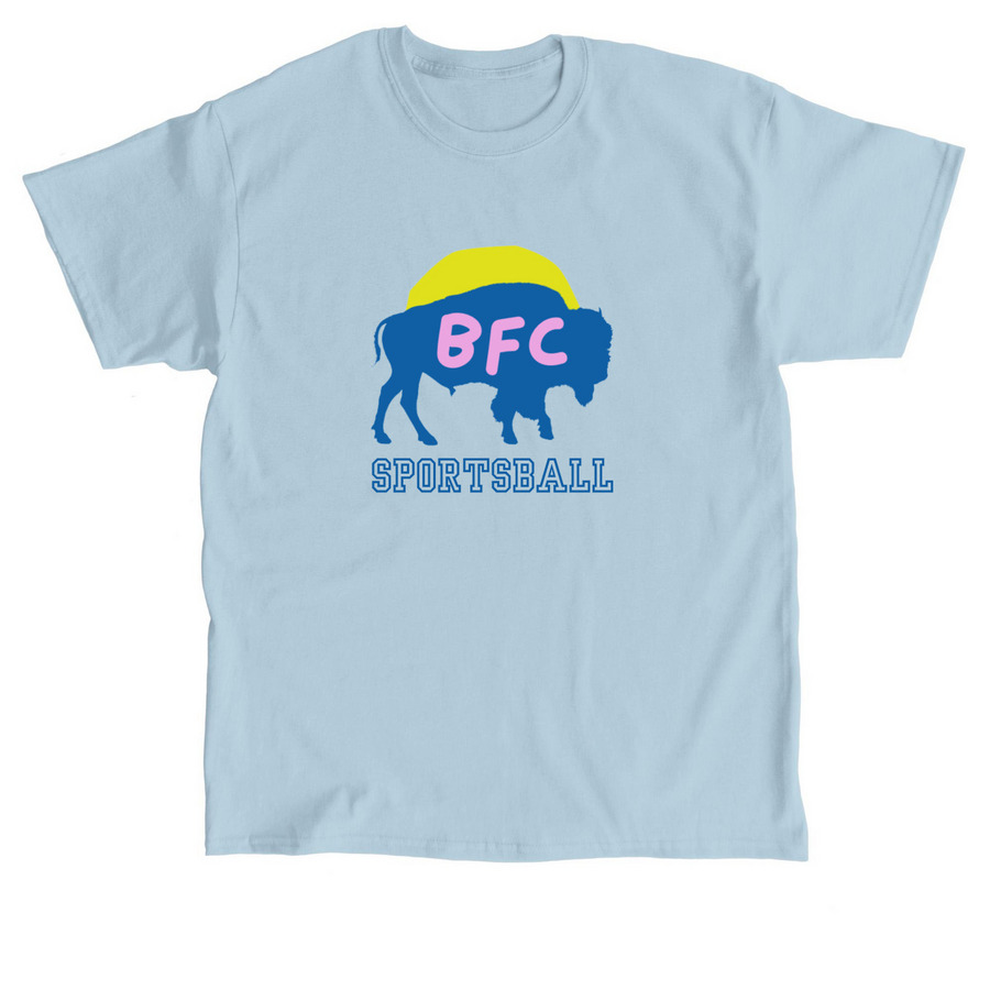 BFC Sportsball Team Tshirt, a Light Blue Classic Unisex Tee