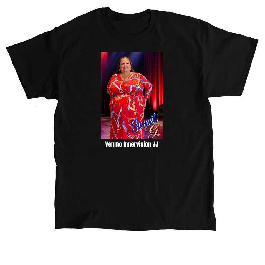 Sweet G - R&B in The Dark!, a Black Classic Unisex Tee