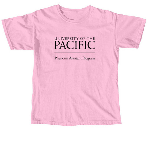Large Black UOP Logo, a Blossom Comfort Colors Unisex Tee