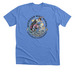 Michigan High School Steelhead Tournament - M, a Heather Columbia Blue Premium Unisex Tee