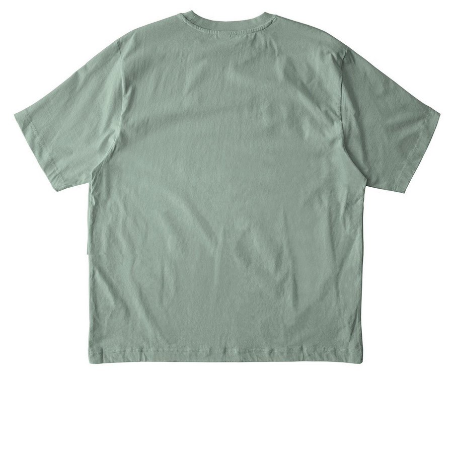 Native Butterflies of the WildLands, a Aloe Stanley/Stella Unisex Freestyler Heavyweight Tee (back-view)