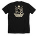 FOOGWLMESABB, a Solid Black Blend Premium Unisex Tee (back-view)