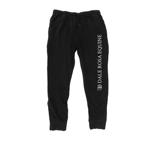 DRE Sweat Pants, a Black Midweight Fleece Joggers