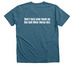 Preserve The Herd, a Heather Deep Teal Premium V-Neck Tee (back-view)