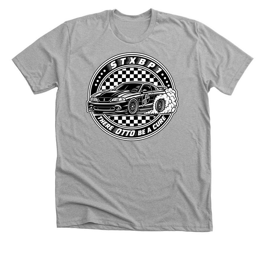 There OTTO Be A Cure - Classic, a Athletic Heather Premium Unisex Tee