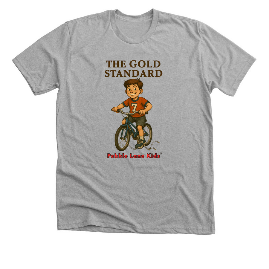 Ricky The Gold Standard, a Athletic Heather Premium Unisex Tee