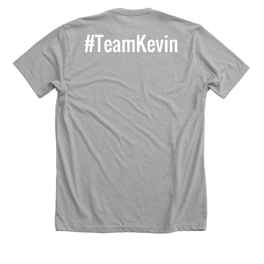 Nobody Fights Alone, a Athletic Heather Premium Unisex Tee (back-view)