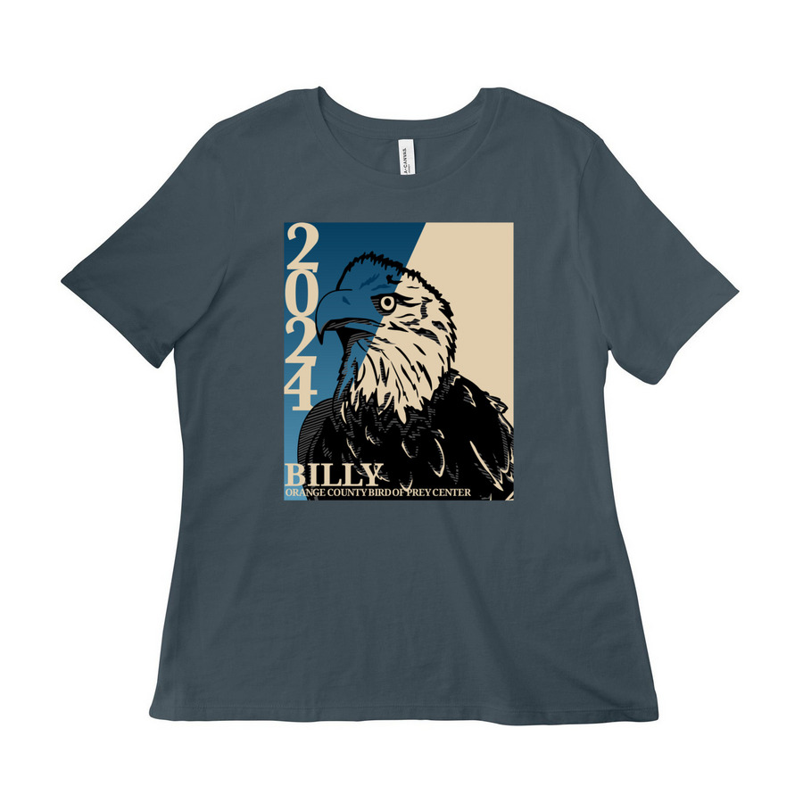 RETIRED - Billy 2024 winner, a Vintage Navy Women?s Relaxed Cotton Tee