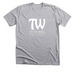 TWNN Logo'd Gear!, a Athletic Heather Premium Unisex Tee