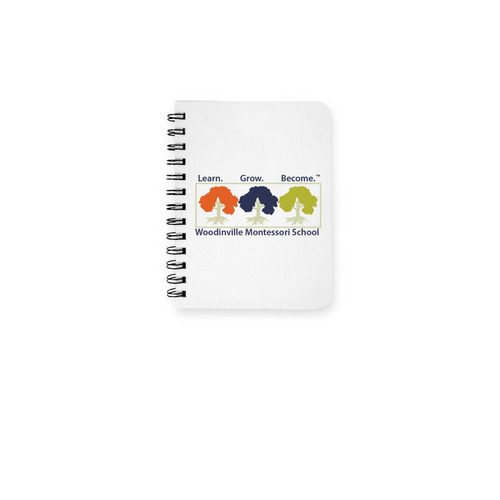 Spiral Notebook, a White Spiral Notebook