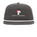 Hearts & Hammers Richardson 256 Umpqua, a Charcoal/ White Printed Umpqua Snapback Cap