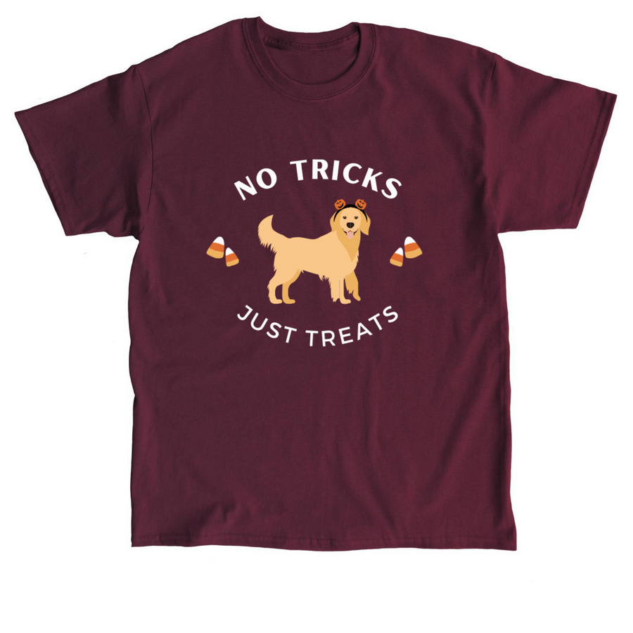 No tricks, just treats, a Maroon Classic Unisex Tee