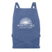 WLTL Apron, a Denim Blue Recycled Denim Bib Apron