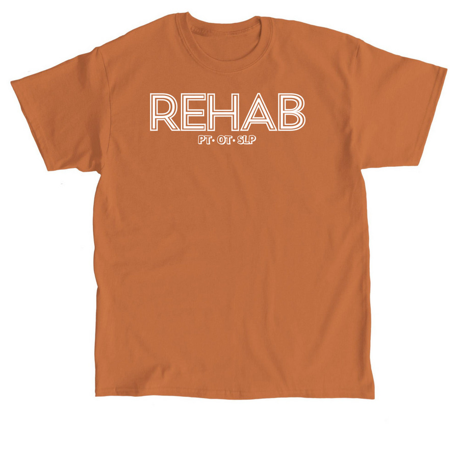 Fall REHAB T-shirt, a Texas Orange Classic Unisex Tee