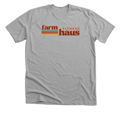 Retro Vibes, a Athletic Heather Premium Unisex Tee