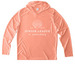 JLSP Seashell UV Long Sleeve Hoodie, a Soft Coral UV Performance Long Sleeve Hoodie