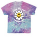 Dr. Garden Fairy Tie-Dye Flower Tee, a Cotton Candy Classic Tie Dye Tee (back-view)