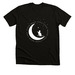 Piper and the Moon, a Solid Black Blend Premium Unisex Tee