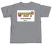 Dead Parents Club, a Granite Comfort Colors Unisex Tee (back-view)