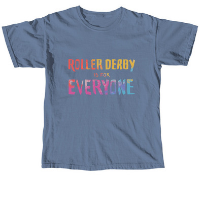 LIRR Pride Merch, a Blue Jean Comfort Colors Unisex Tee