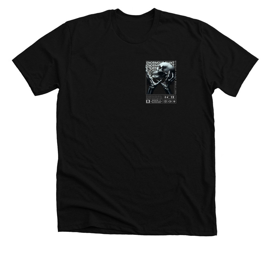 Enormous Giant: Mentality, a Solid Black Blend Premium Unisex Tee